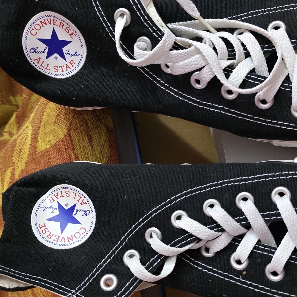 Converse Black High-Top Sneakers